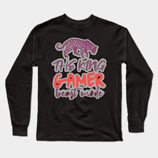 The King Gamer, Beast Mode Long Sleeve T-Shirt